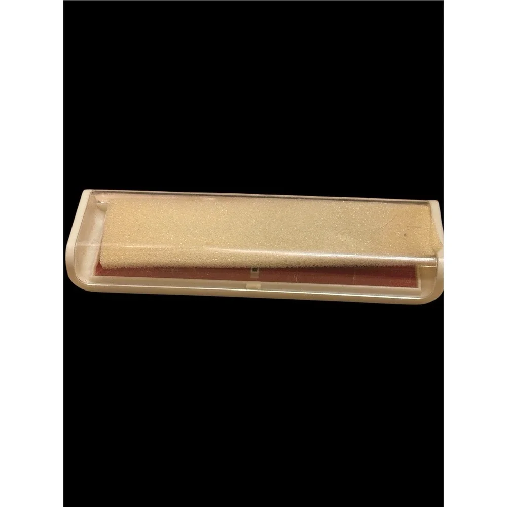 Metal Ballpoint pen Mechanical Pencil Set Black Body Gold Trim‎ Vintage in Box